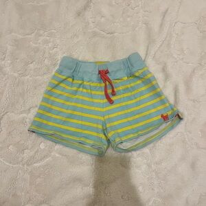 Mini Boden Girls striped shorts